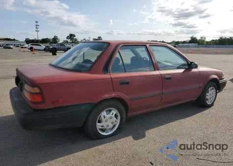 1990 Toyota Corolla Dlx z USA, uszkodzony, nr VIN 2T1AE94A8LC045775